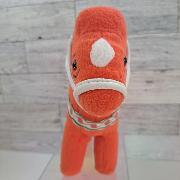 Dala Horse Folk Art Swedish Design 6" Plush By Gun Jacobson Softtoys Stuffed Toy - Picture 9 of 16